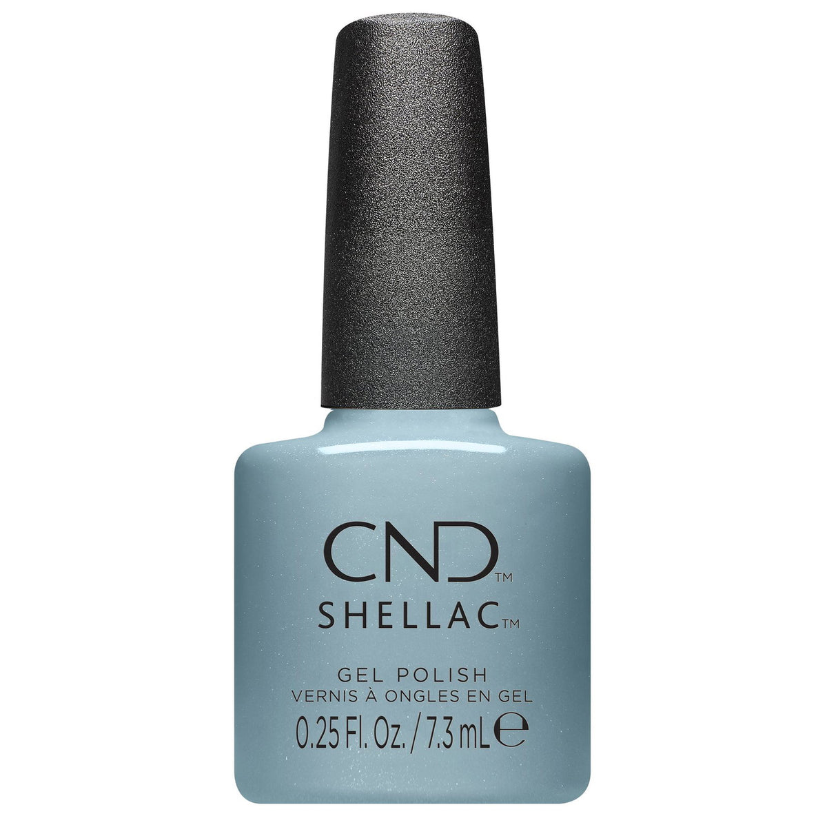 CND, Shellac, Shimmer, Semi-Permanent Nail Polish, Teal Textile, 7.3 ml