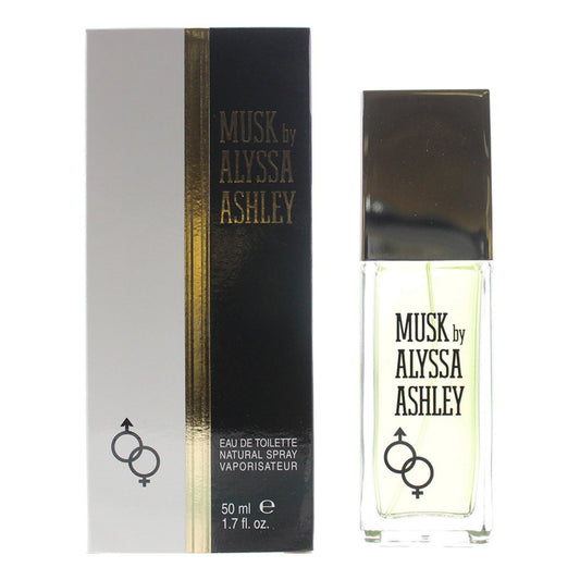 Alyssa Ashley, Musk, Eau De Toilette, Unisex, 50 ml