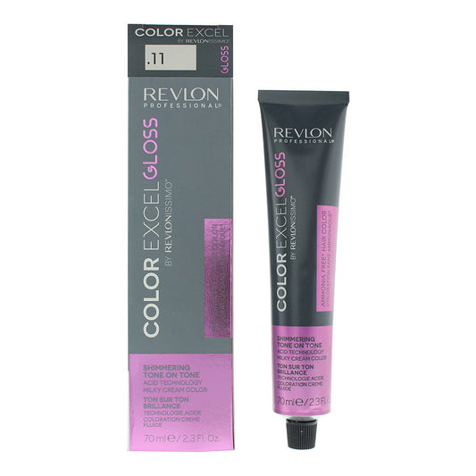 Revlon, Color Excel, Hair Colour Gloss, 11 11 Silver Ash, 70 ml