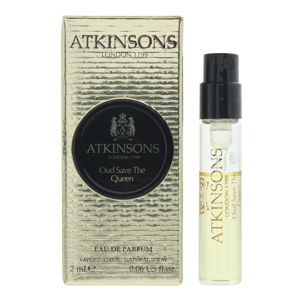 Atkinsons, Oud Save The Queen, Eau De Parfum, For Women, 2 ml *Vial