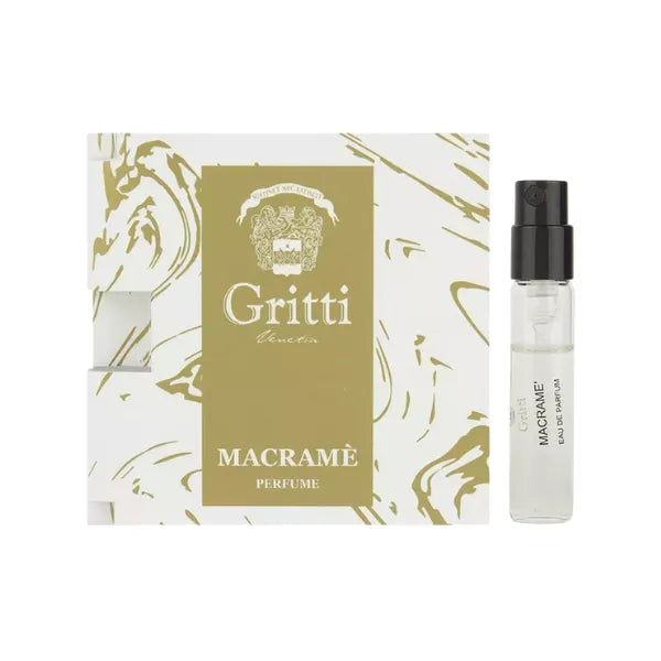 Gritti Macrame official perfume sample 2ml 0.06 fl. oz.