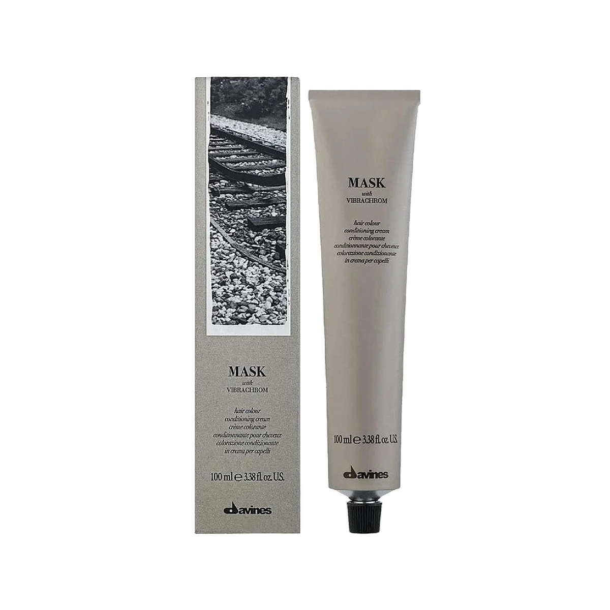 Davines, Mask With Vibrachrom, Permanent Hair Dye, 6.06 , 100 ml