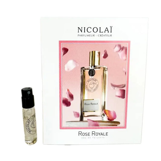 échantillons officiels de parfum du parfum Nicolai Rose Royale 1,8 ml 0,07 oz.